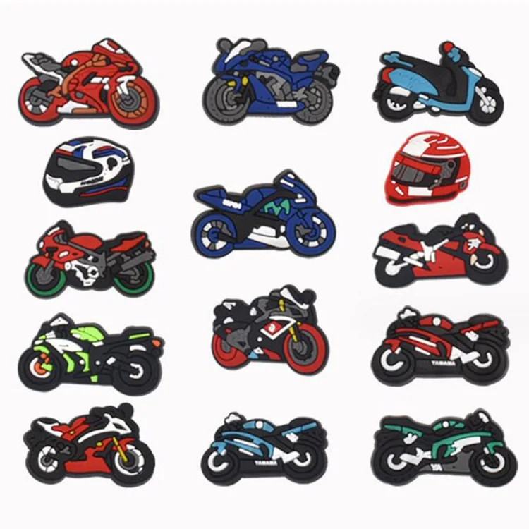 Wholesale Shoe Charms Colorful Leisure Sports Series letters Cute Cartoon Clog Pvc Shoe Charms Decorations for croc