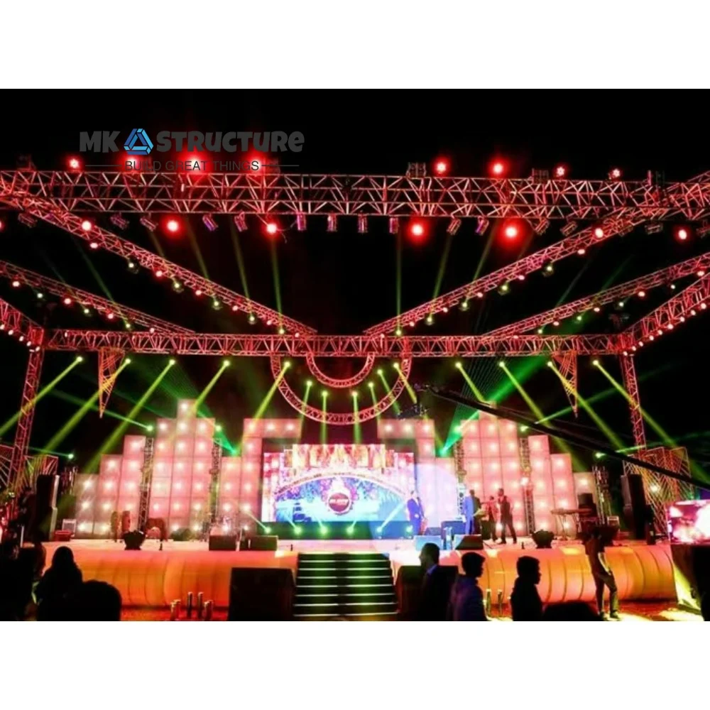 Best Price Manufacturer Aluminium Display Truss Speaker Lifting Line Array Truss stage