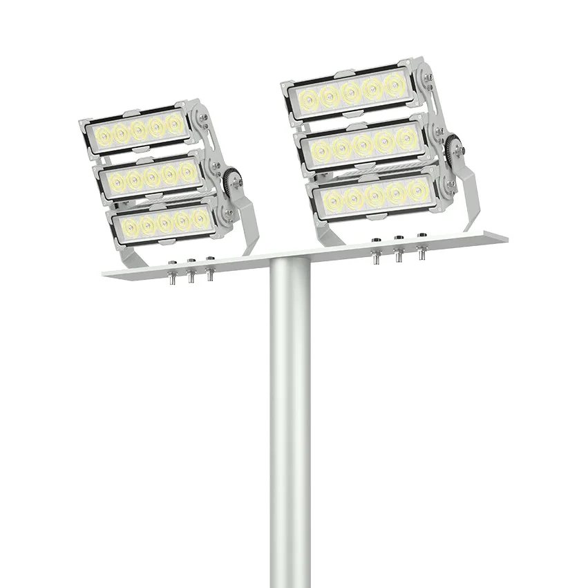 Ip67 Outdoor Lamp 100 200 300 400 500 600 800 1000W Football Field Lights Stadium Lighting Modular Led High Mast Flood Light