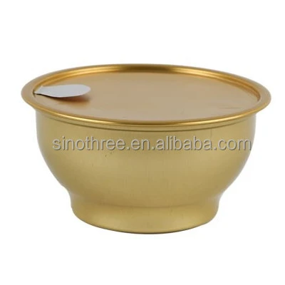 Wholesale Empty bowl Tin Box can for Meat soup Sea Cucumber and Pork Pot in Canned Instant food