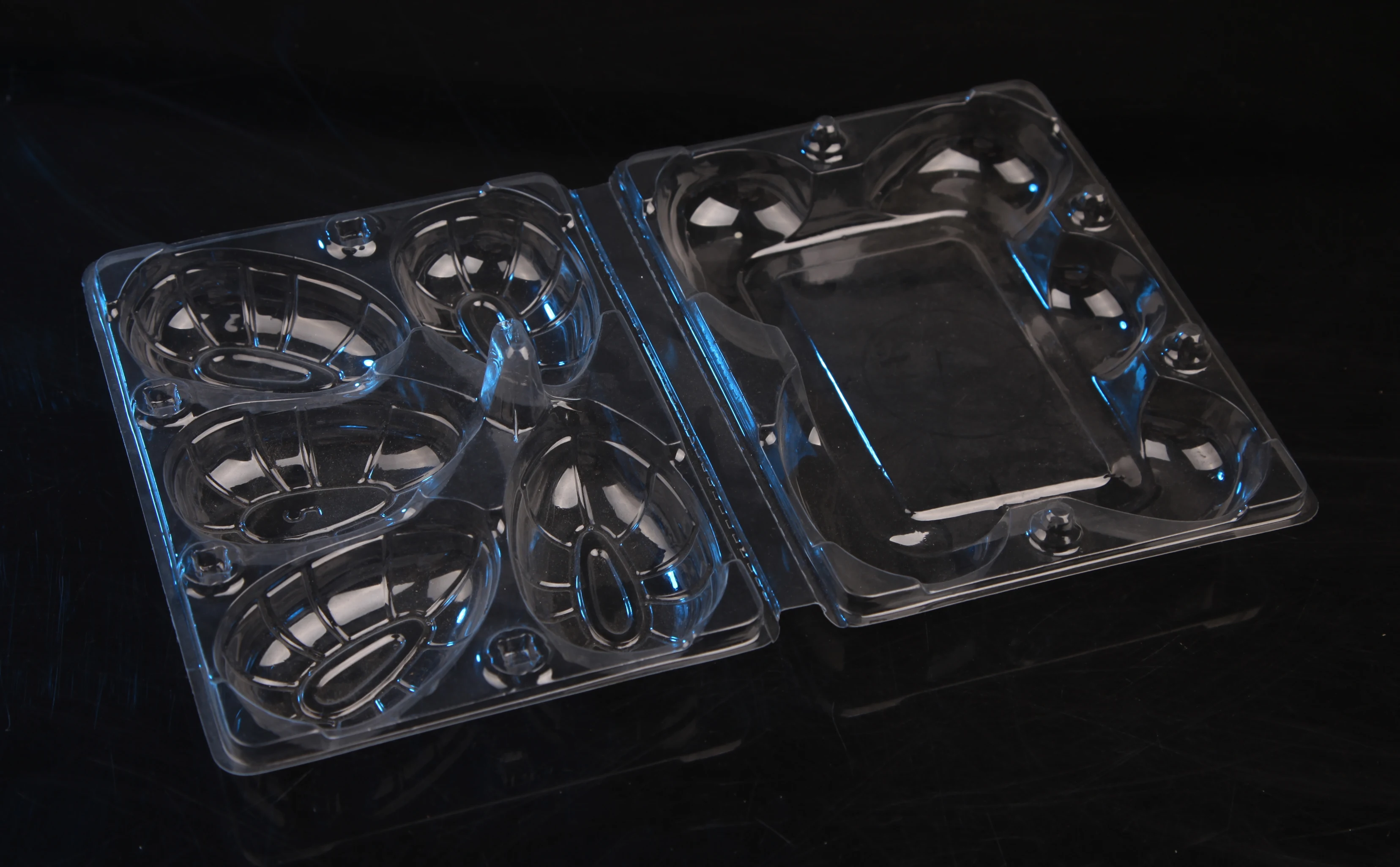 4-Station Automatic Pressure ABS Sheet Thermoforming Machine Bops Plastic Thermoforming Machine