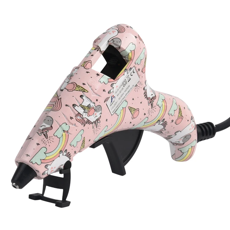 10W Горячая продажа высокая температура клеевого пистолета KV-JQ108 с 2 шт. палочки термоклея для ремесел дома и школы ремонт DIY ручной инструмент