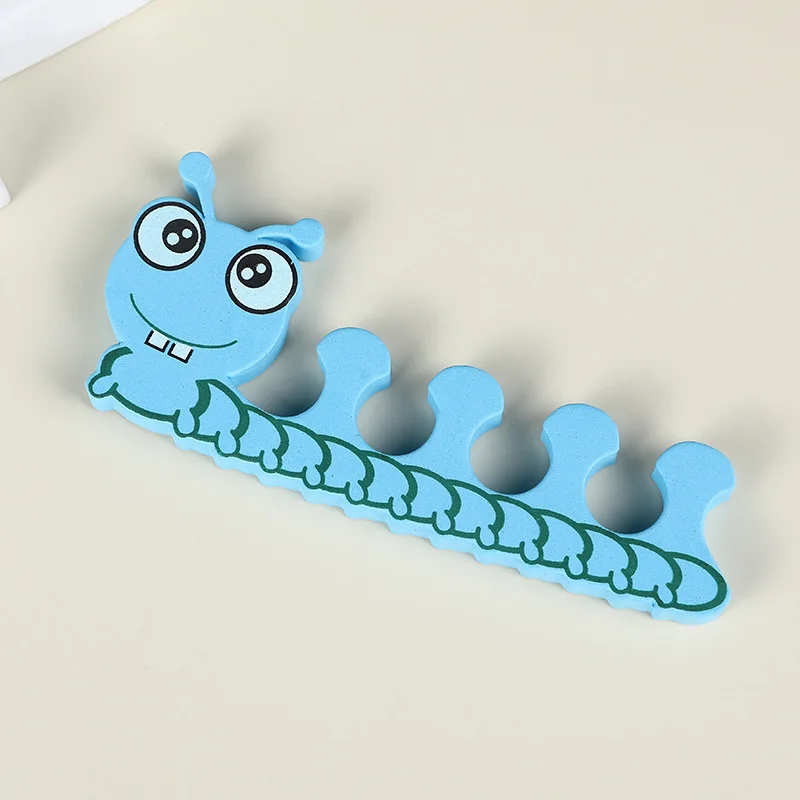 Nail Polish Pedicure Tools Kids Fashion Small Animal Finger Toe Spacers Cartoon Cute Soft EVA Sponge Toe Separators