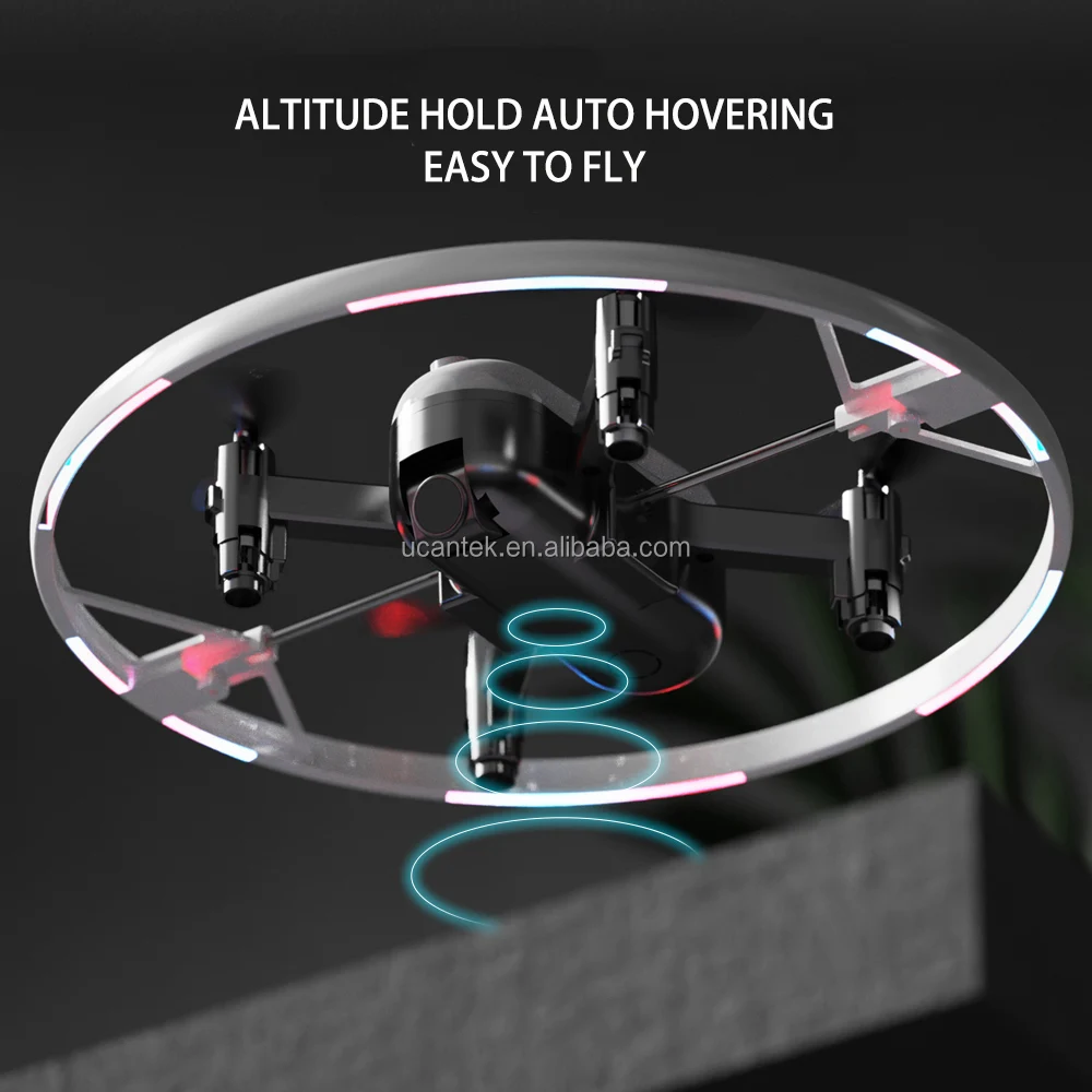 2.4GHz 4CH 6-Axis Gyro Headless Mode Mini Remote Control Toy RC Drones With Cool Flash LED Lights Ball For Children