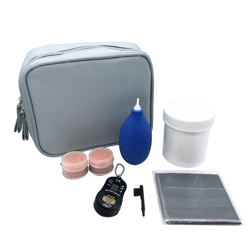 Hearing Aid Drying Kit For Maintenance Hearing Aids Drying Tablet Cloth Cleaning Brush Battery Tester hearing aid accessories