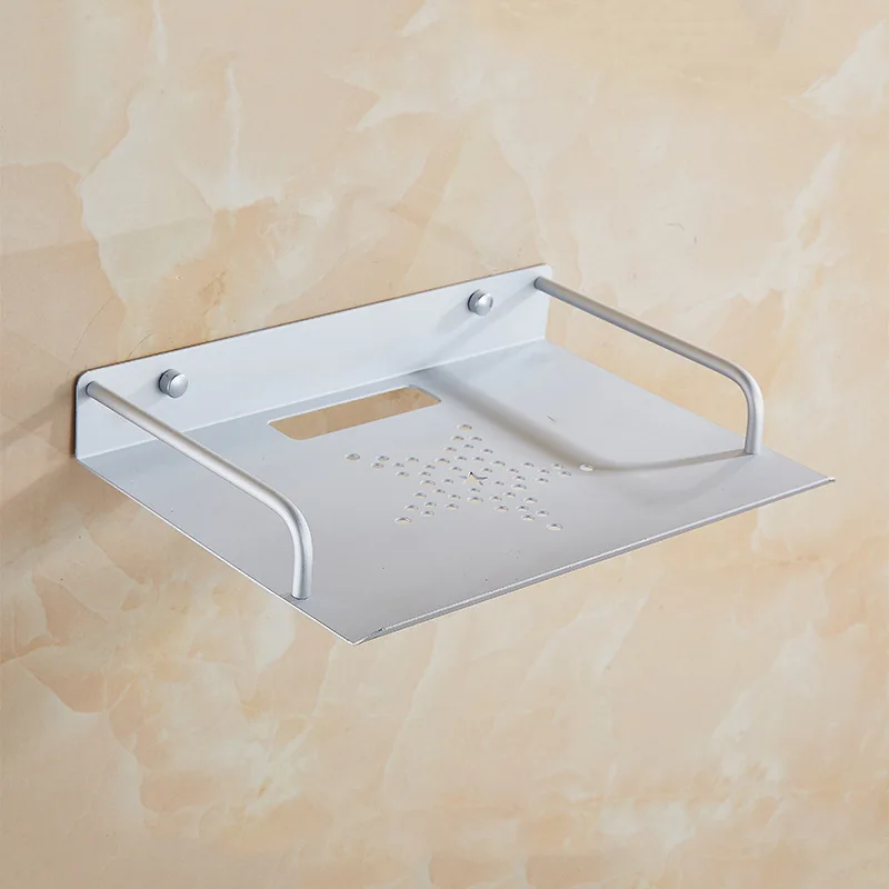 Алюминиевая настенная подставка для роутера без перфорации