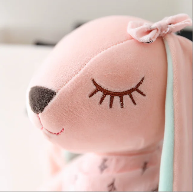 Flower skirt couple rabbit doll plush toy manufacturers wholesale super soft doll long ear rabbit gift doll pillow  girlfriend