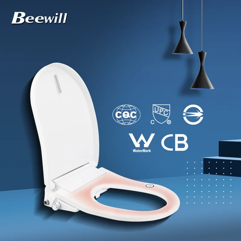 New design remote and dryer smart bidet toilet seat