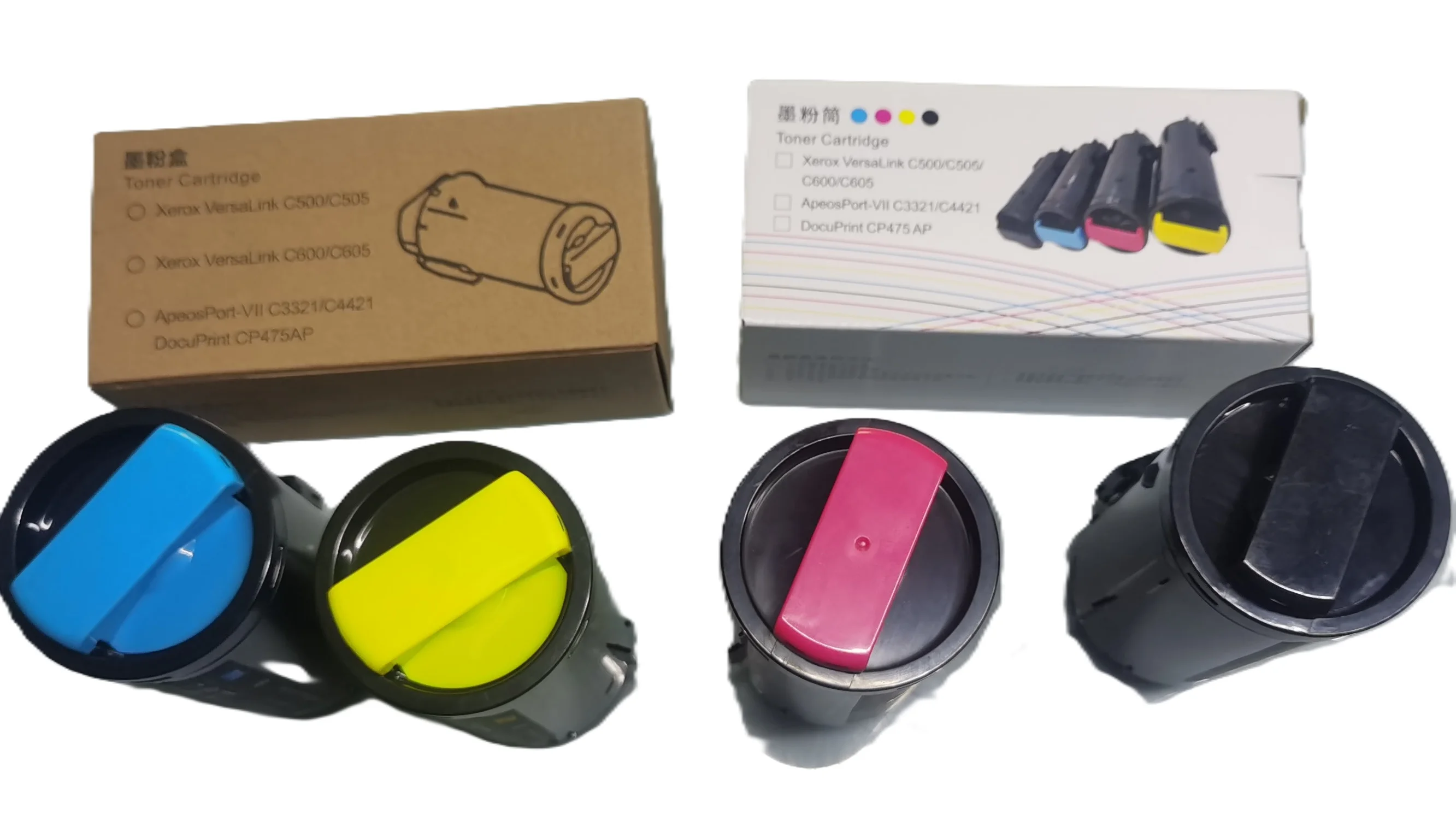 VANCET C500 C505 Toner cartridge compatible for  Xerox VersaLink C 500/C 505 106R03887 106R03884 106R03885 106R03886Toner unit