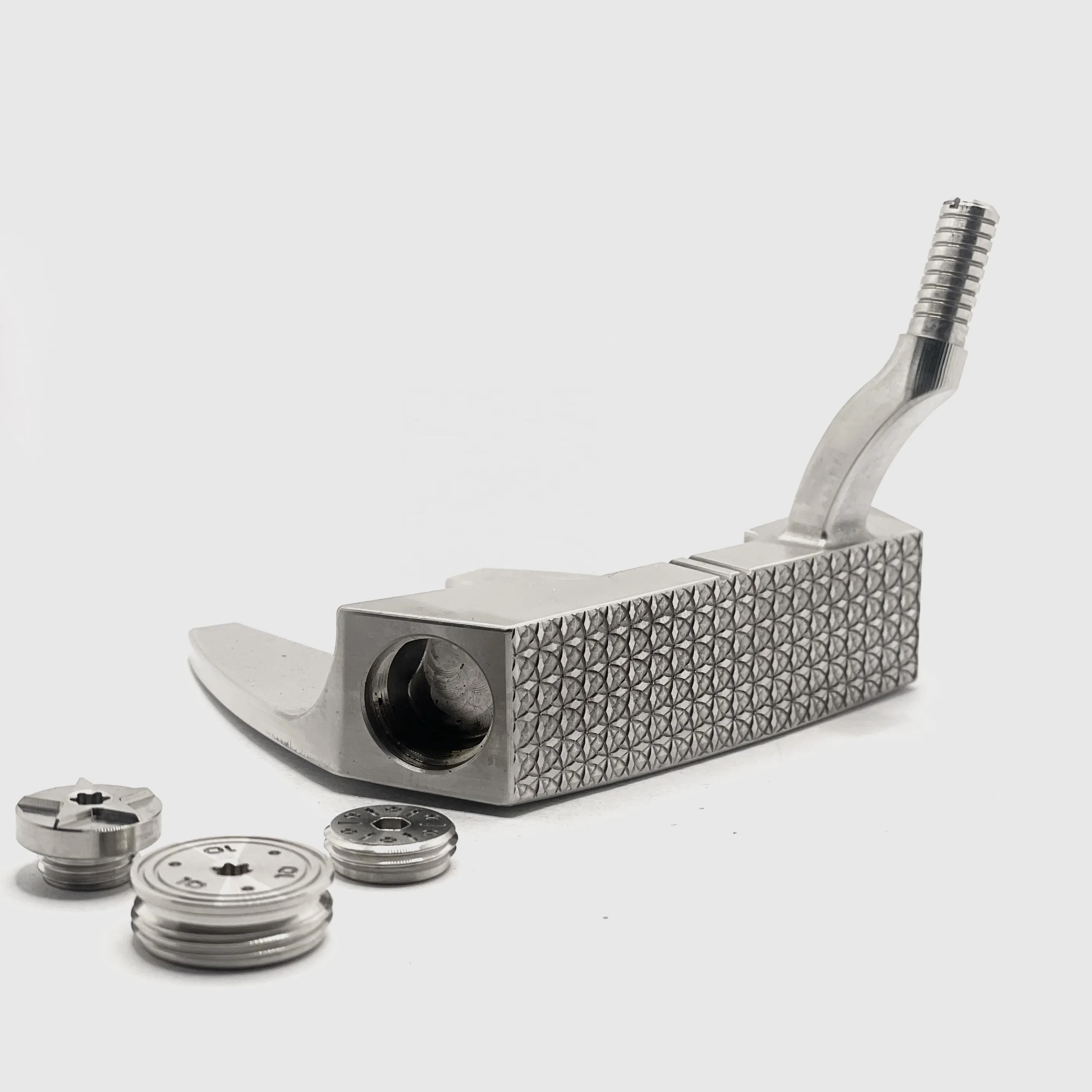 New Detachable USA Customize Logo forged Cnc Milling 303 Stainless Golf Putter Head Golf Set