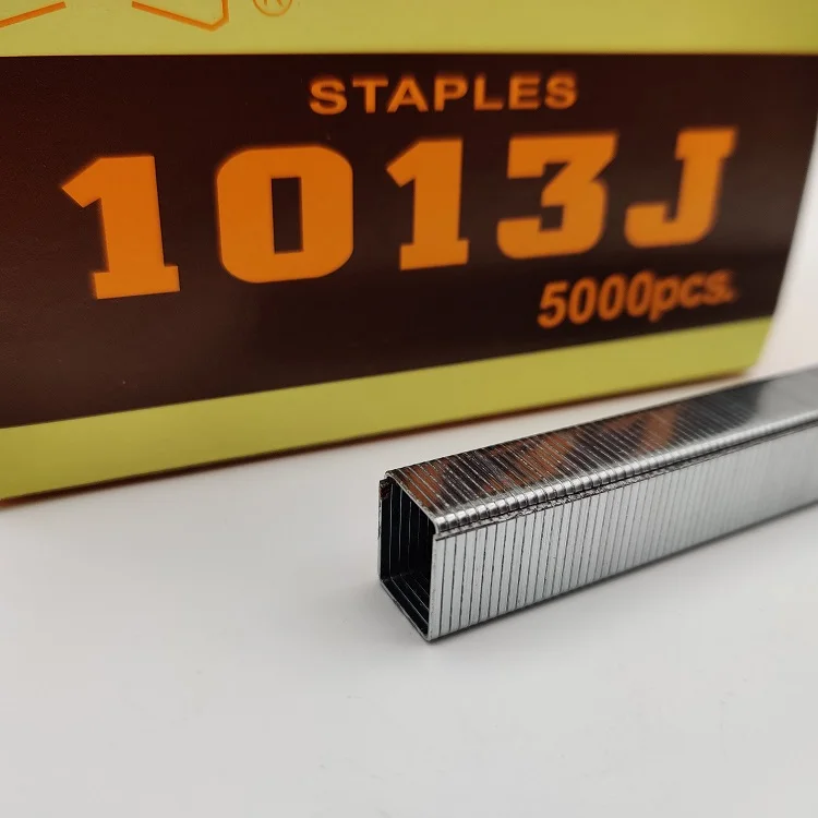 1013J Industrial Staples. Crown 10mm, 13mm length, 5000pc Galvanised  10J Staple Gun Stapler 20GA Boxed