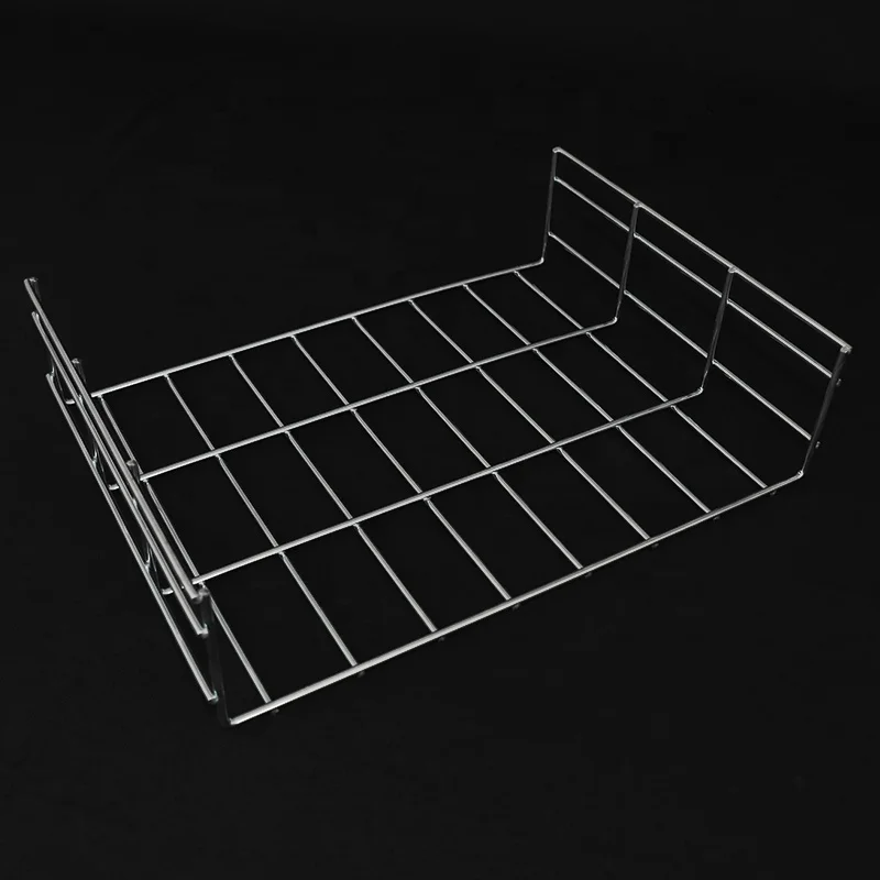 Flexible Zinc Plated Wire Mesh Cable Management Tray Standard Sizes Manufacturer