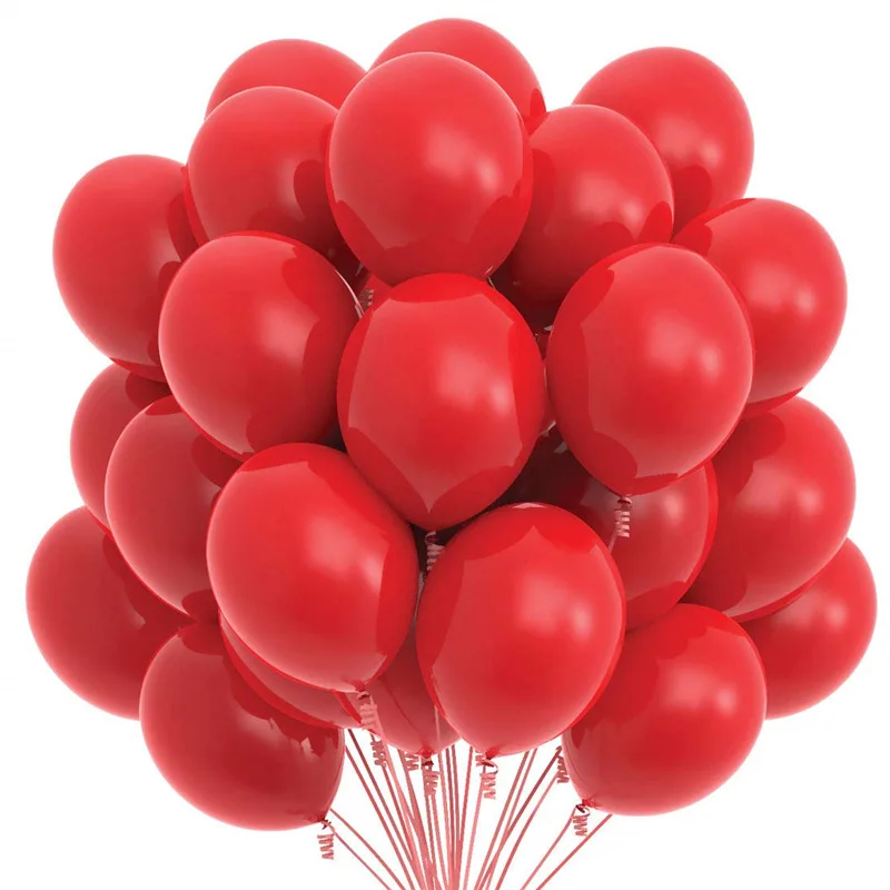 20pcs Pack 10 inch Balloons Matte Latex Balloons for Baby Shower Wedding Birthday Graduation Anniversary Bachelorette Party
