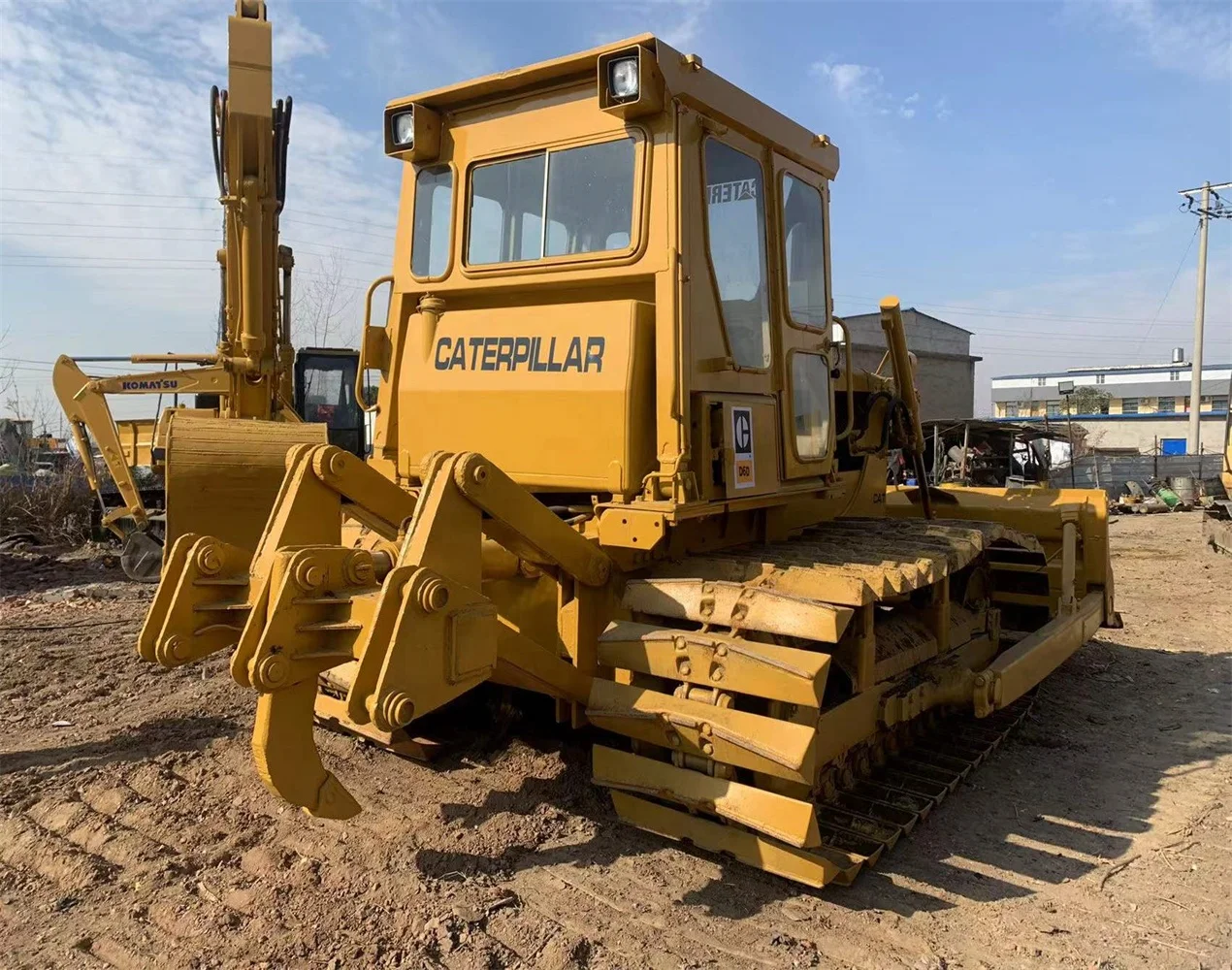 Used Caterpillar Bulldozer D6d/ Used Bulldozer Caterpillar D6d with cheap price and good quality