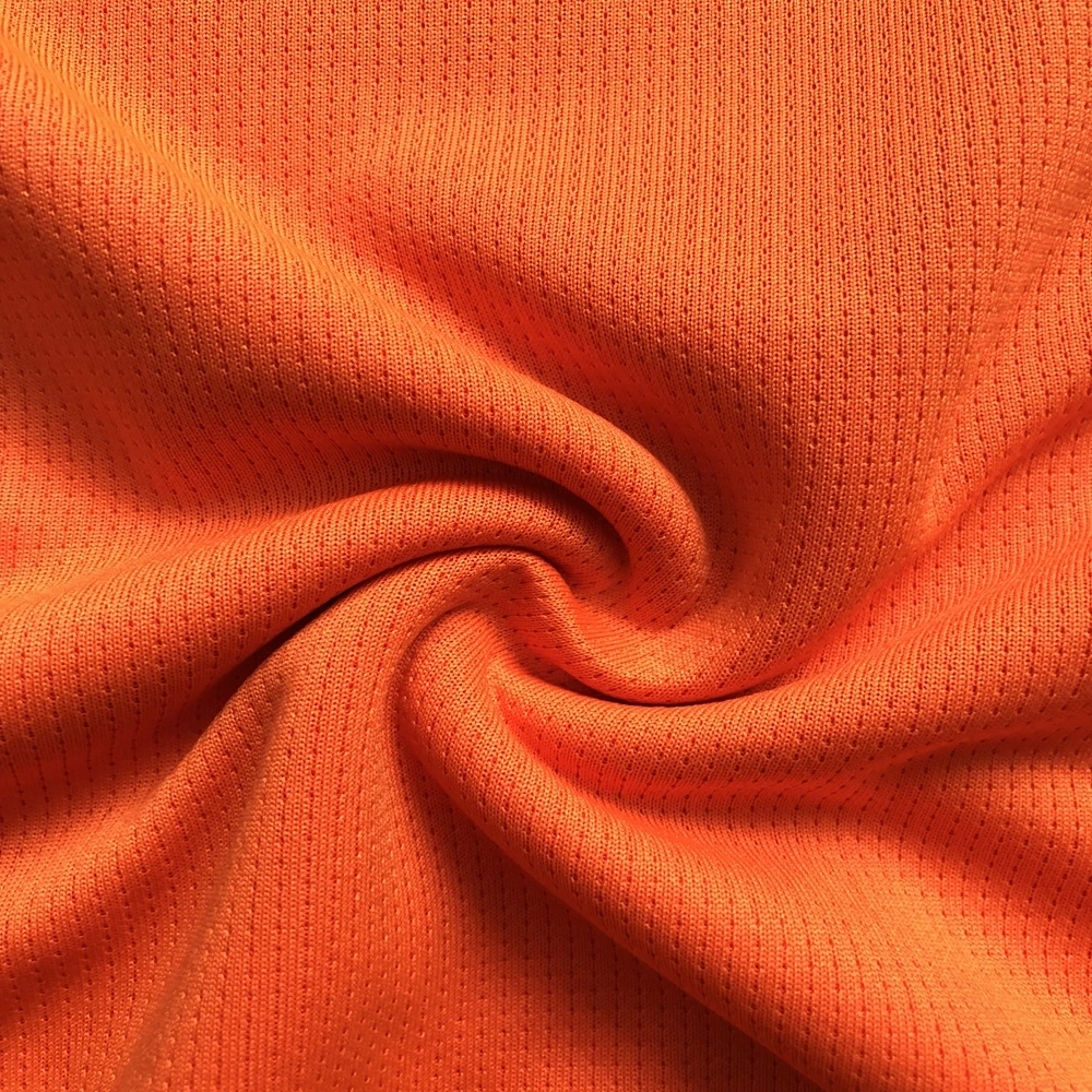 Fast drying uv resistant breathable wholesale leisure home textile sportswear needle-eye mesh fabric