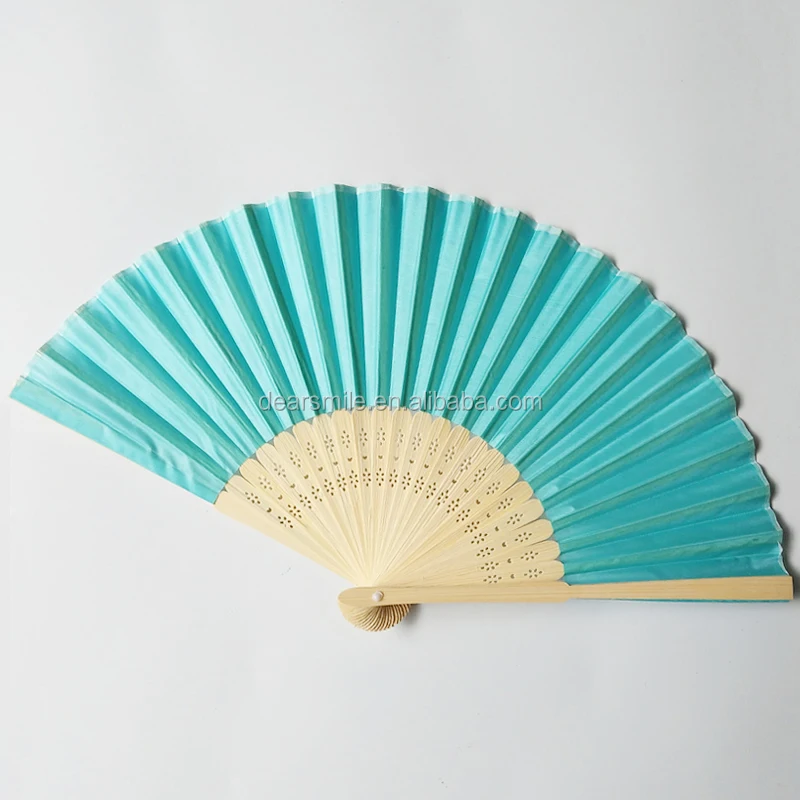 2024 Classical promotional hand held fans black custom folding fans