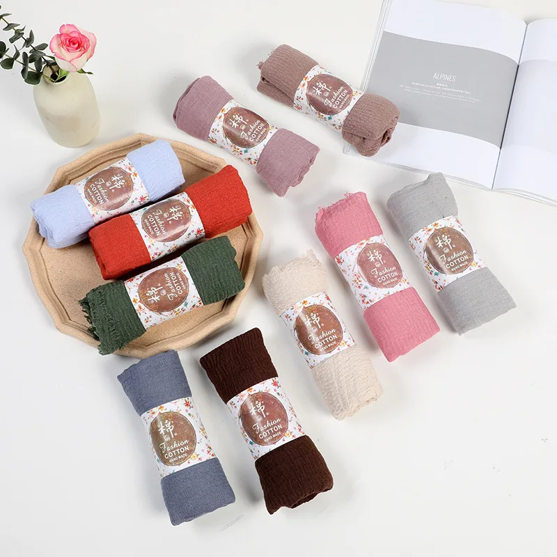 Женский хлопковый шарф