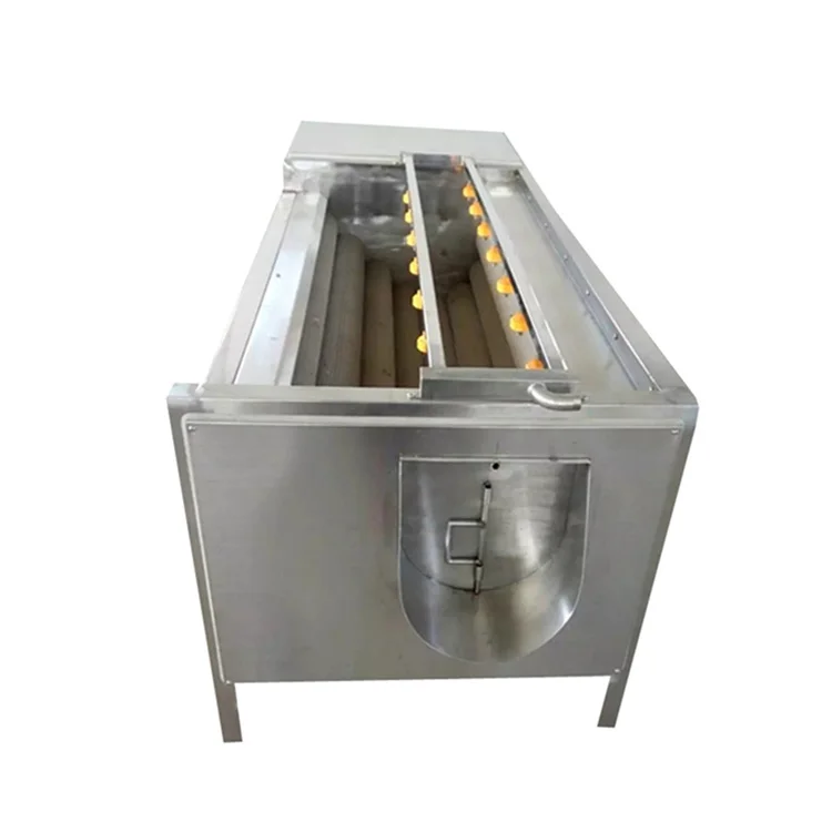 Customized Industrial Peanut Potato Ginger Peeling And Cleaning Machine
