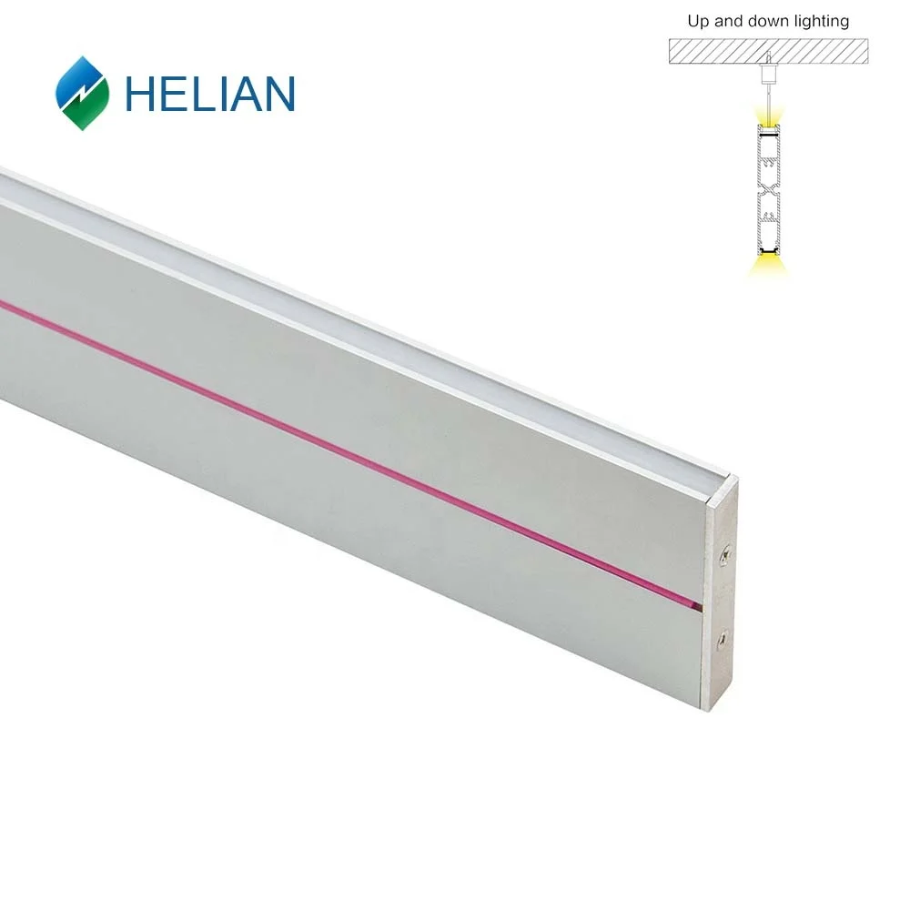 Up and Down Embedded Led Profile Aluminum Channel