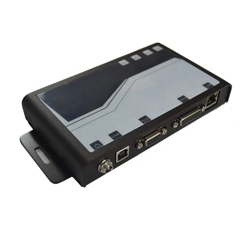 USB/RS232/RJ45/POE 4TNC UHF Fixed Reader Impinj 2000 ZK-RFID403 with 12dbi antenna