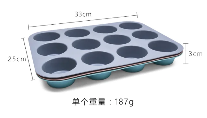 Hot Selling Wholesale Food Grade Silicon Baking Mold Making Tools Set Silicone Bake with handle Chocolate Ice  Donut Cake Mould