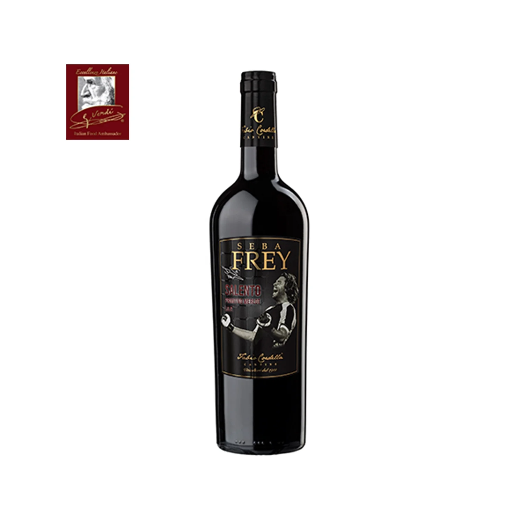 Seba Frey итальянское красное вино Salento Primitivo Merlot IGP 750 мл бутылки вина Champion GVERDI Selection сделано итальянское вино