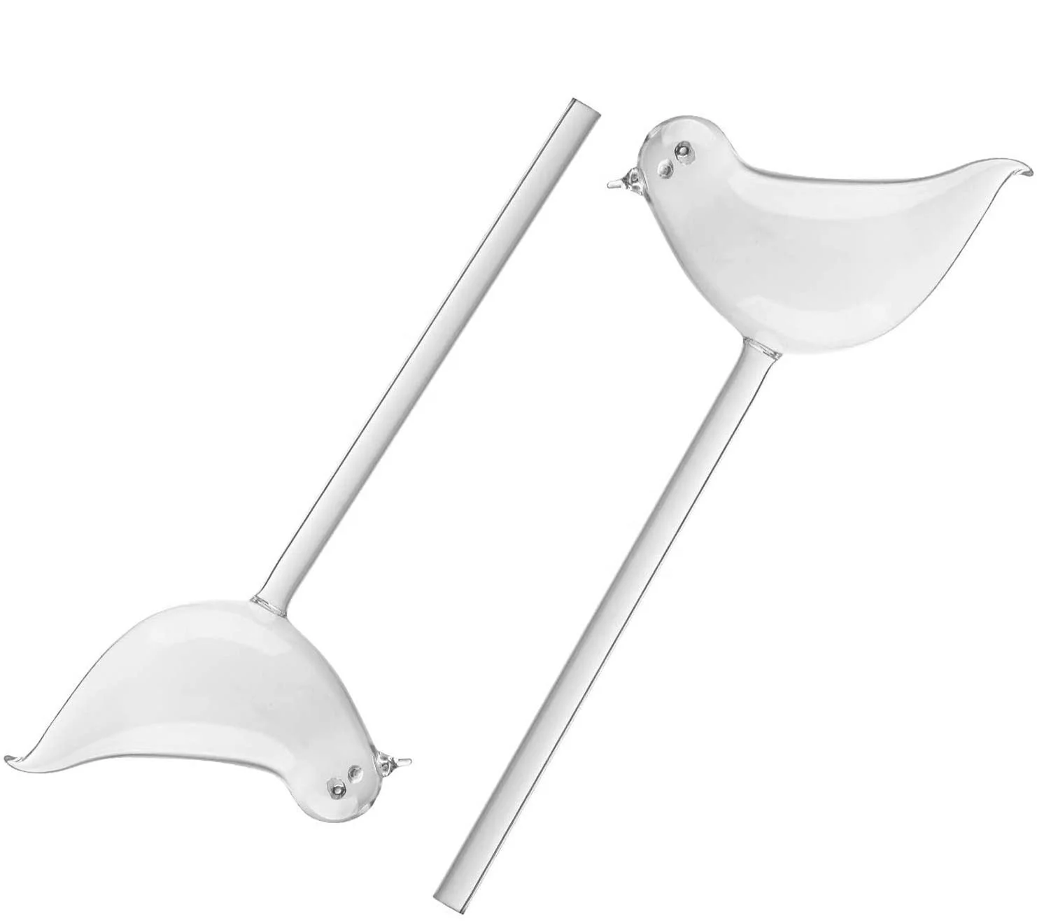 Automatic Plant Self-watering Bird Shape Clear Glass Watering