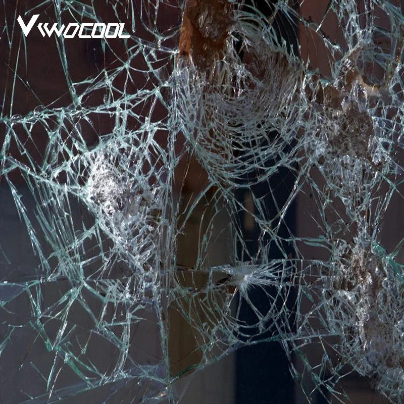 Factory Wholesale Window Film  12mil Thickness Clear Safety Film Windshield Protection Film for Bank Windows Good Price