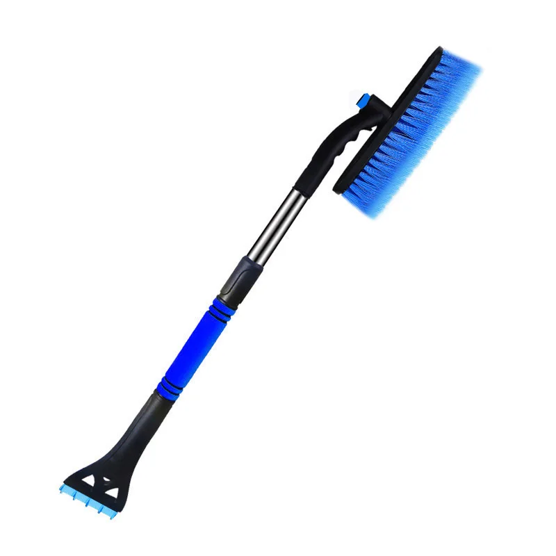 Lightweight  Car Snow  Scrape Brush  for Longer Reach with Ice Car Scraper and Soft Foam Grip snow scrape brush