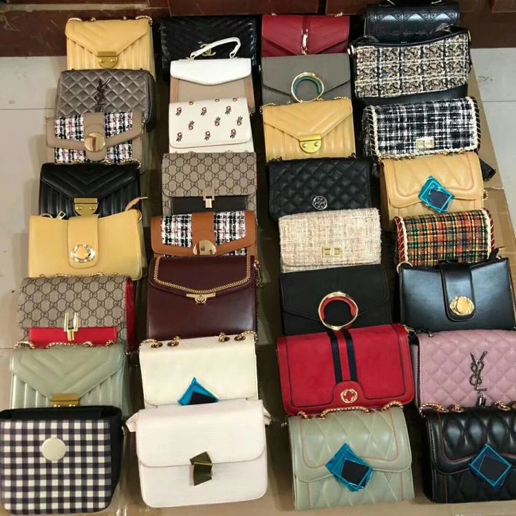 Cash On Delivery Top Quality branded bag handbags crossbody stock pack used In Bales used clothes womens shoulder bags Used Bags