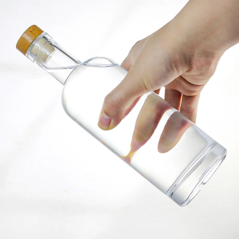 Высокое качество 1L 2L 3L 5L 6L стеклянная бутылка женьшеня вино Rhum