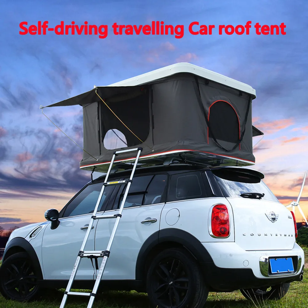 Jetshark Camping Waterproof Pop up Hard Shell Rooftop Tent Trunk Suv 4x4 Roof Top Tent For Car