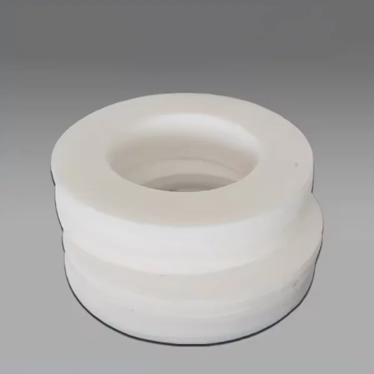 wholesale custom white ptfe sheet gasket 5mm ptfe piston ring flange gasket mechanical seal ptfe plastic ring
