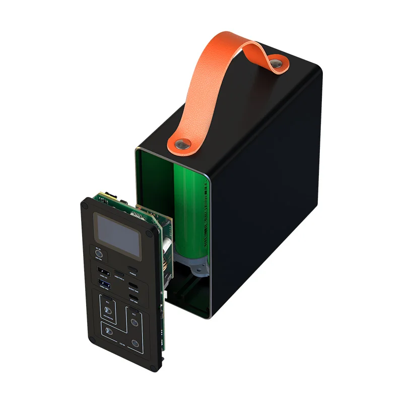 2024 200w 12v and 24v compatible popular power storage for emergency power supply lifepo4 battery  portable solar power station