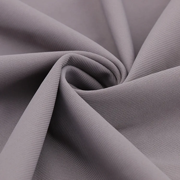 Spot 40D nylon single plain fabric nylon small horizontal strip to cut ice silk air conditioning casual pants knitted fabric