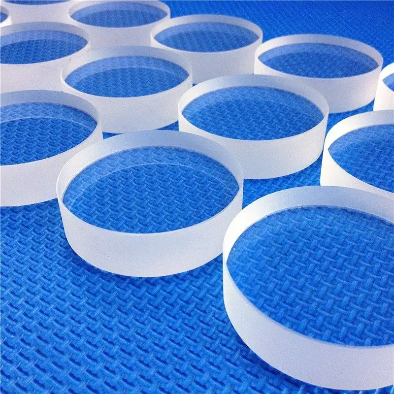 0.3-3mm Borosilicate Glass Tempered High Pressure Round Sight Glass