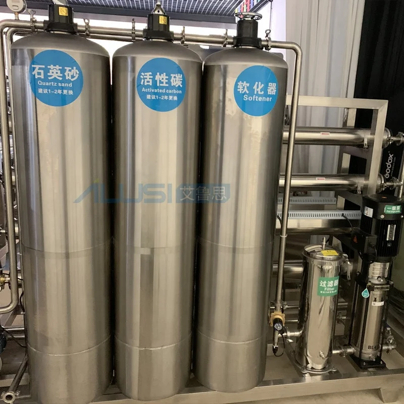 Reverse osmosis water filter system to purify tap-water purification shampoo making water