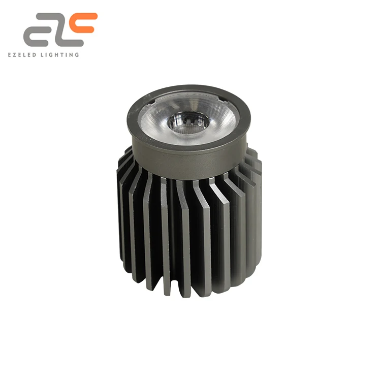 Black Dining Clothing Store Supermarket Anti-Glare Decoration Downlight Shell recessed square spotlight