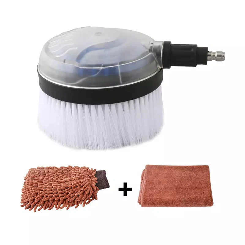 SPS 1/4 Inch Quick Connect Car Surface Cleaning High Pressure Washer Rotary Car Washer Brushes