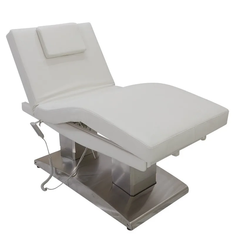 4 Motors Wide Size Electric Facial Beauty Salon Bed Medical Spa Massage Treatment Table Podiatry Chair Aesthetic Tattoo Bed