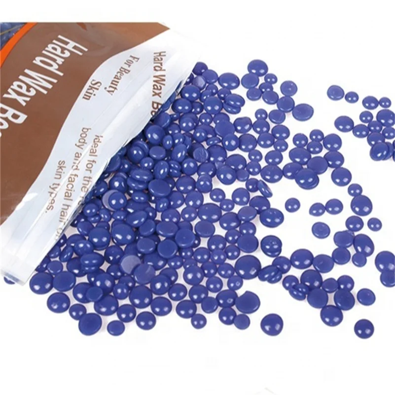 OEM Wholesale Price 100g 400g 500g 1000g Wax Beans Strip-less Hard Wax Bean Brazilian Depilatory Wax  Bean