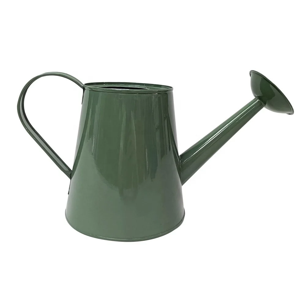 Jiangmen 2L 3L Galvanized Metal gardening watering cans for outdoor Plant agricultural Watering