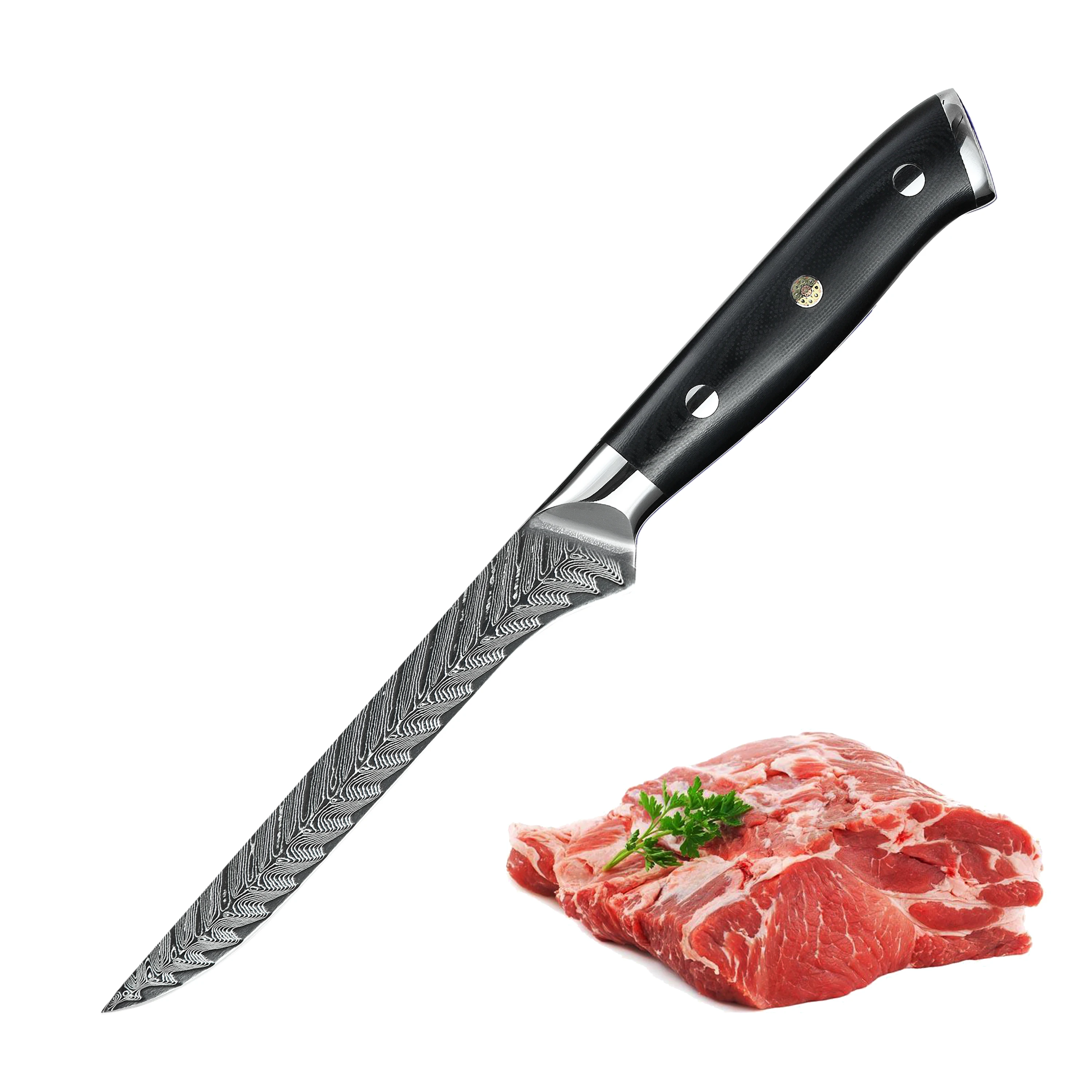 Kitchen Chef Japanese AUS-10 Steel 67 Layers Fishing Boning Knife