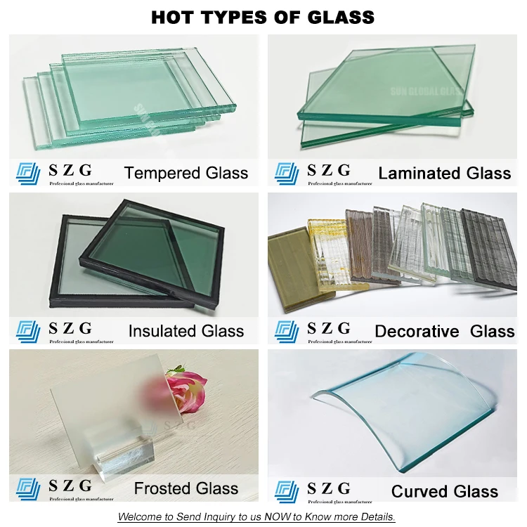 Factory supply bullet proof laminated tempered glass panel for out door shop front door with fast delivery CE certified