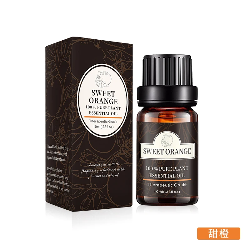 OEM Bulk 10Ml Waterless Diffuser Peppermint Aromatherapy Perfume Essential Oils Burner Gift Set