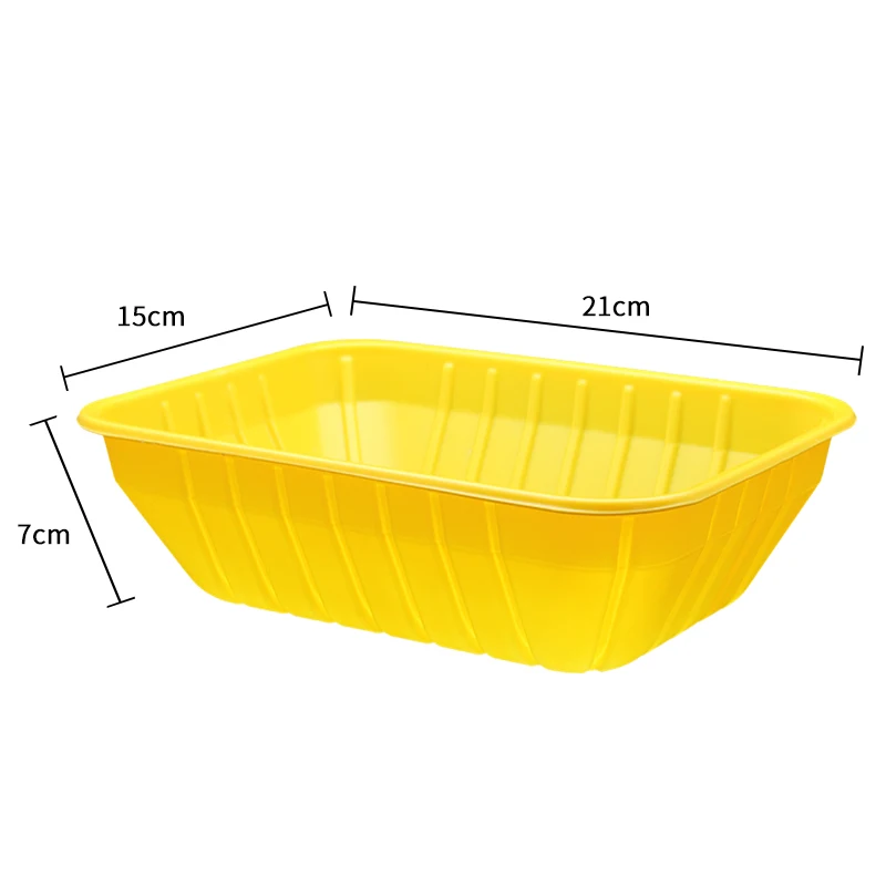 Disposable Food Containers Takeaway Fresh Chicken Frozen Meat Tray PP  Plastic Food Tray