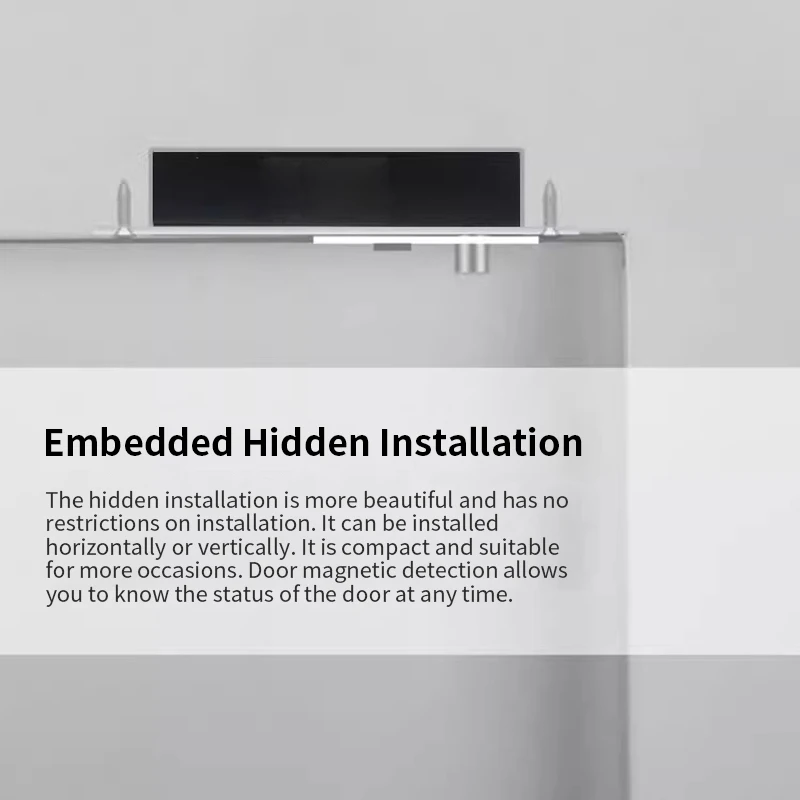 Electric drop bolt lock with key cylinder for office gate access and elevator magnetic waterproof Adjustable delay