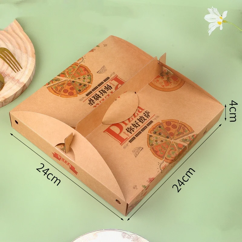 Customized portable pizza box