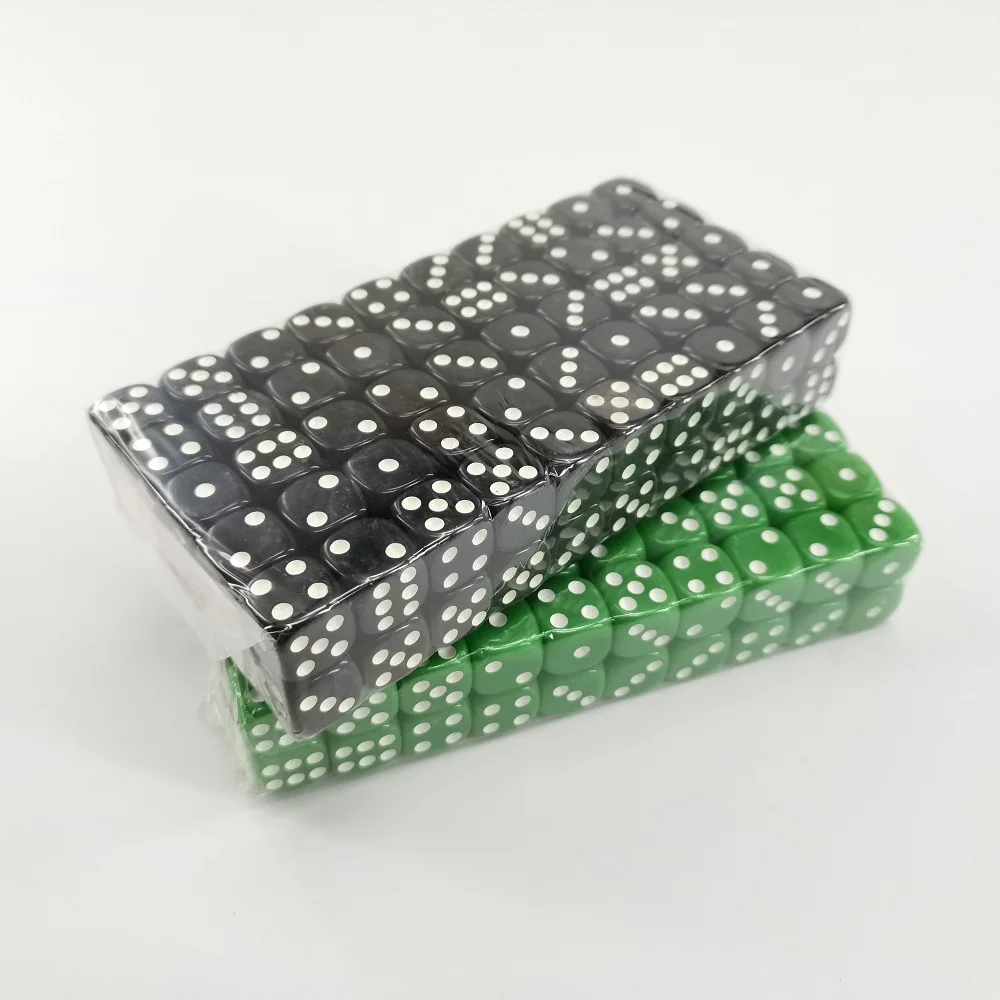  Изготовленная на заказ стандартная 6 односторонний пластиковый игровой D6 кости для настольной игры штук украшенное мозаикой из драгоценных камней 12