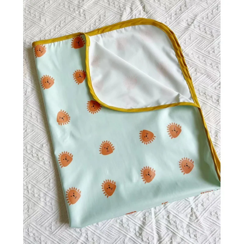 New Baby Mattress Bear Print Urinary Mat Casual waterproof Newborn Mattress washable Infant Mat